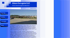Desktop Screenshot of gibsoncorrugated.com